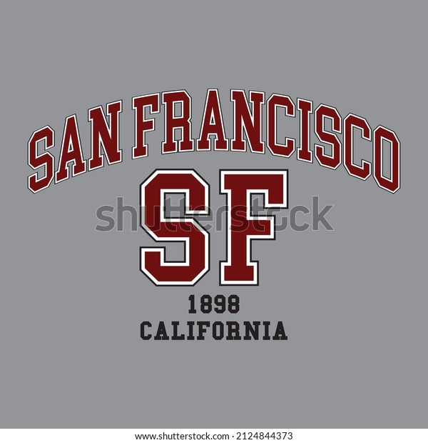 277 San Francisco Athletic Design Images, Stock Photos & Vectors ...