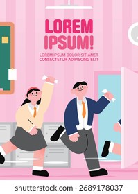 ¡La prueba de habilidad escolar universitaria ha terminado! Plantilla de beneficios de compras