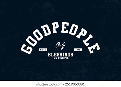 College shirt design streetwear typography quotes t-shirt design templates