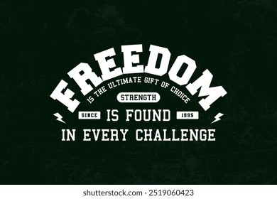 College shirt design streetwear typography quotes t-shirt design templates