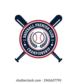 college sport emblems baseball championship logo design