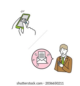 College students happy to receive a passing email