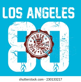 college style graphic design vector art