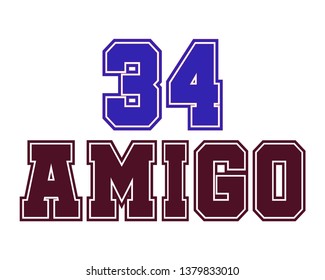 College Team letter vector. Cheerleader