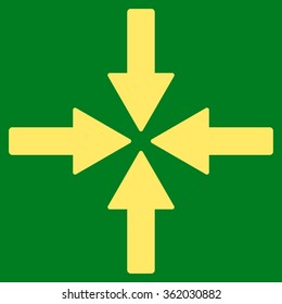 Collide Arrows Icon