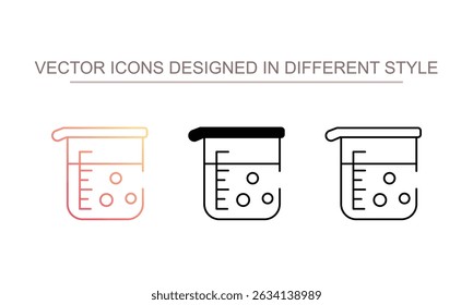 Colloid icon design with white background stock illustration