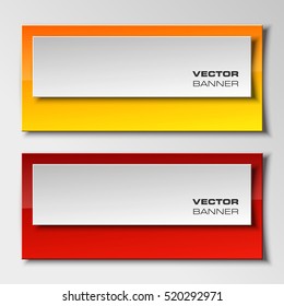 Colloquial cloud vector banner. The original form as two form, overlapping. The flat image. Advertising Design shape. Vector label tag.
