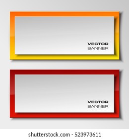 Colloquial cloud vector banner. The original form as two form, overlapping. The flat image. Advertising Design shape. Vector label tag.