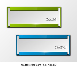 Colloquial cloud vector banner. The original form as two form, overlapping. The flat image. Advertising Design shape. Vector label tag.