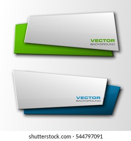 Colloquial cloud vector banner. The original form as two form, overlapping. The flat image. Advertising Design shape. Vector label tag.
