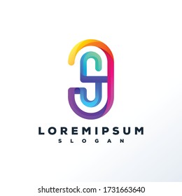 Coloffrus CS logo template ready to use