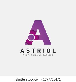 Colofrul A Letter Logo Design