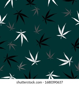 coloful of marijuana pattern with cannabiz texture and background