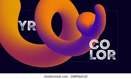 Colofur Geometric Dynamic Vector Neon Background. Dynamic Shapes Bright Motion Composition, Poster Layout. Trendy Magazine Design Elements. Glamour Vibrant Gradient Overlay Funky Iridescent Paper
