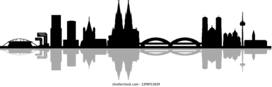 Cologne Skyline High Res Stock Images Shutterstock