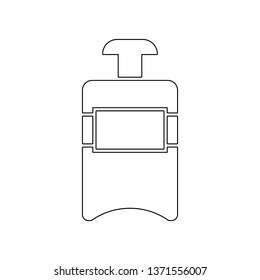 cologne icon. Element of Barber for mobile concept and web apps icon. Outline, thin line icon for website design and development, app development