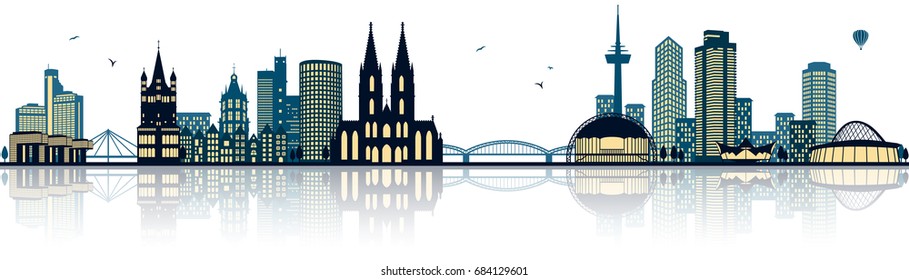 Cologne Skyline (germany)