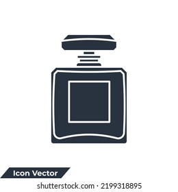 Cologne Spray Icon Logo Vector Illustration. Perfume Symbol Template For Graphic And Web Design Collection