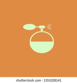 Cologne spray vector icon. flat design