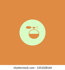 Cologne spray vector icon. flat design