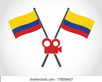 Colombia Emblem Cinema