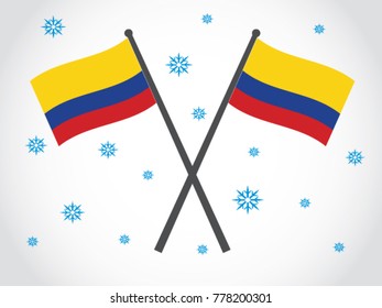 Colombia Emblem Cold Temperature