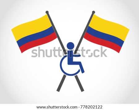 Colombia Emblem Disability