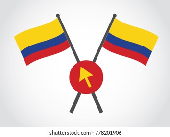 Colombia Emblem Internet Traffic