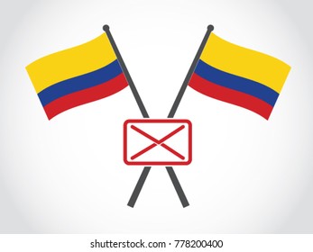 Colombia Emblem Mail Digital