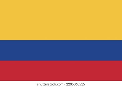 Colombia Flag hand drawn, Colombian peso hand drawn