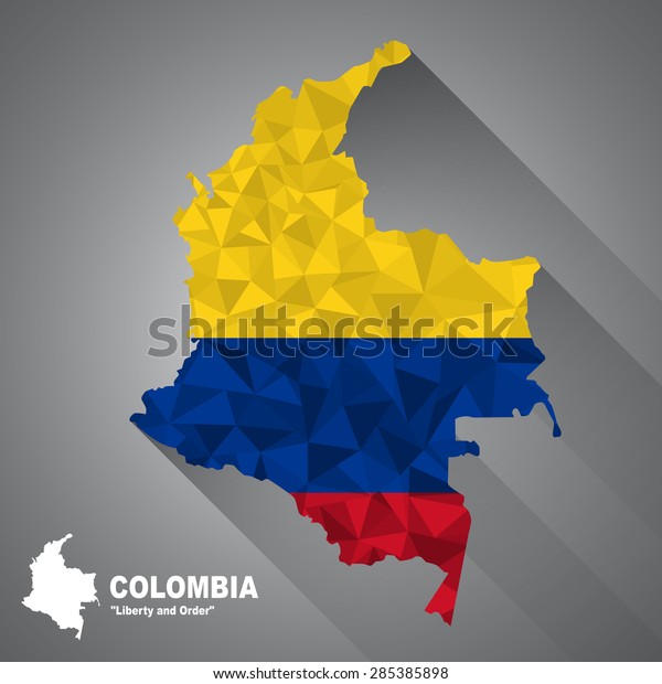 16+ Colombia Mapa Bandera PNG