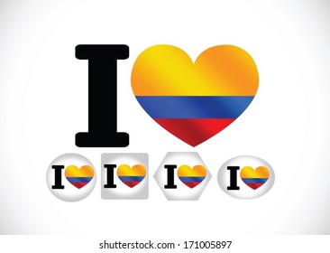 Colombia   flag  themes idea design