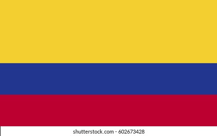 Colombia Flag Vector