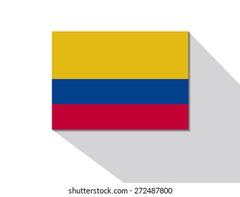 colombia long shadow flag