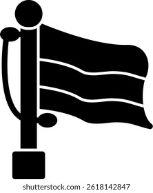 Colombia national signal Flag Icon