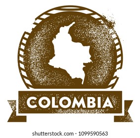 Colombia Rubber Stamp