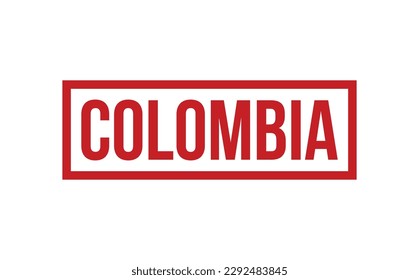 Vector de sellos de goma de Colombia