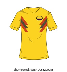 colombia soccer sport wear