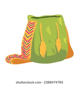 colombian culture wayuu mochila illustration design