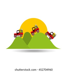 colombian farmer coffee bean icon, vector illustration