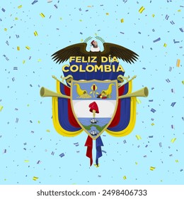 Colombian Independence Day, Colombian coat of arms