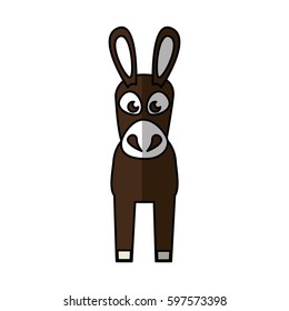 colombian mule isolated icon vector illustration design