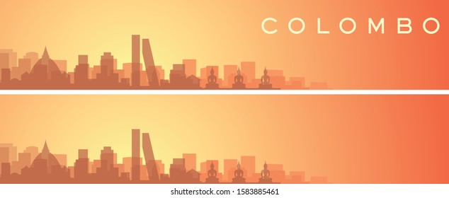 Colombo Beautiful Skyline Scenery Banner