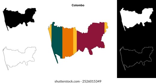 Conjunto de mapas de Colombo