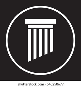 colomn logo, icon, vector illustration eps10