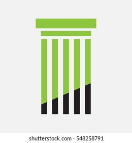 colomn logo, icon, vector illustration eps10