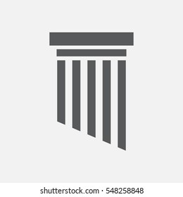 colomn logo, icon, vector illustration eps10