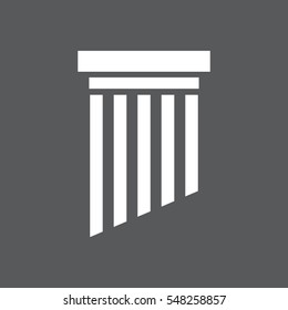 colomn logo, icon, vector illustration eps10