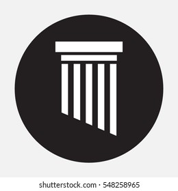 colomn logo, icon, vector illustration eps10