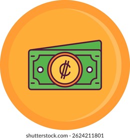 Colon Line vector Icon Design